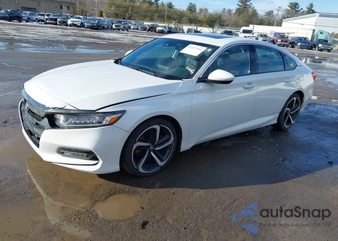 2019 Honda Accord Sport 2.0T from USA, damaged, VIN 1HGCV2E34KA004077